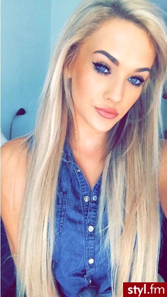Blond Rozpuszczone Proste Na co dzień Długie Fryzury