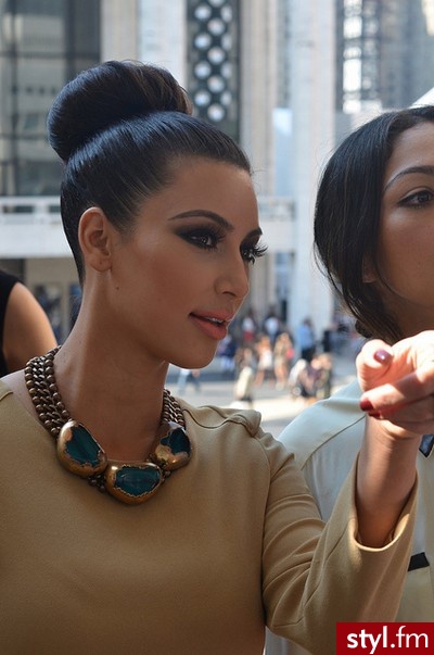 Czarne Kok Proste Wieczorowe Długie Fryzury