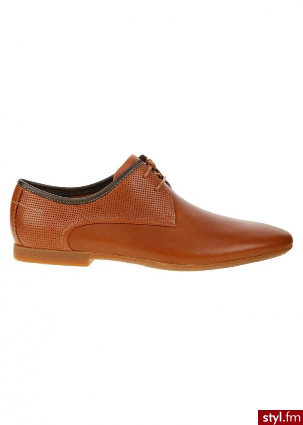 CLARKS Półbuty gentleson walk brązowy Odcienie beżu i brązu Wizytowe - Półbuty Buty Moda