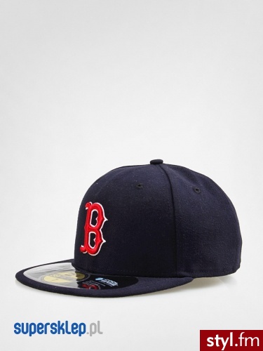 New Era Czapka z daszkiem UK Acperf Bosred GM (7 3/8) - Nakrycia głowy Dodatki Moda