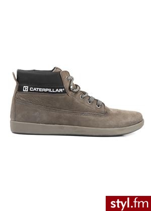 CATERPILLAR Półbuty OE szary Odcienie beżu i brązu Trampki i tenisówki - Półbuty Buty Moda