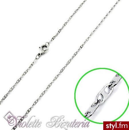 Violette Łańcuszek Ankier Stal Szlachetna 316L nr.kat.3800 - Łańcuszki Biżuteria Moda
