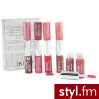 Clinique zestaw błyszczyków optycznie powiększających usta Full Potential Lips Plump Shine Mini Duo Collection (10 kolorów) 5pcs (10x1 ml) - Dzienne Makijaże