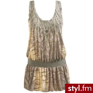 Tie Dye Drop Waist Tunic Tank - Women\\\'s Clothing and Apparel... - Polyvore. Pobrano ze strony: http://www.polyvore.com/tie_dye_drop_waist_tunic/thing?id=17572740 - Pozostałe Ciuchy Moda