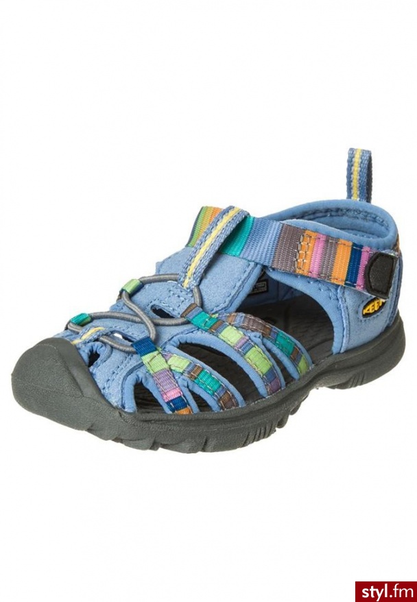 Keen WHISPER Sandały trekkingowe niebieski Sandały - Sandały Buty Moda