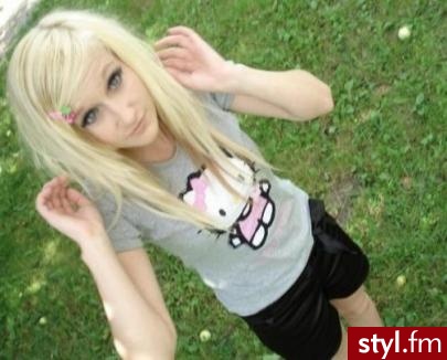 EMO Alternatywne Średnie Fryzury