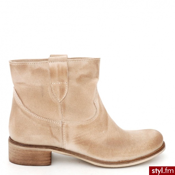 Venezia BOTKI 993 CRO BEIGE - Botki Buty Moda