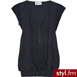 Silk-jacquard blouse - Vanessa Bruno Athé - Polyvore. Pobrano ze strony: http://www.polyvore.com/silk-jacquard_blouse/thing?id=25145302 - Pozostałe Ciuchy Moda