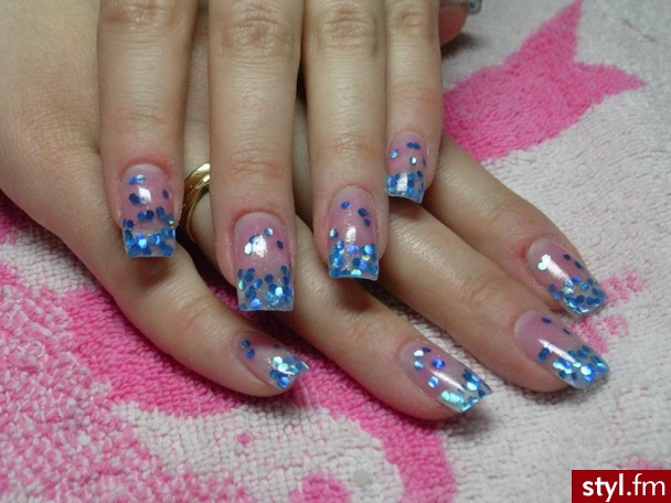 mini holo - Paznokcie