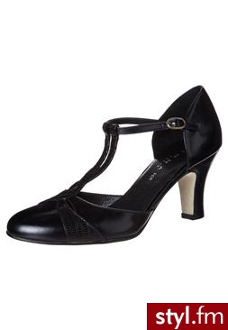 Jonak Czółenka czarny (088-11076CU/H3) - Czółenka Buty Moda