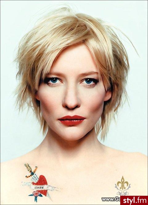 Cate Blanchett - Krótkie Fryzury