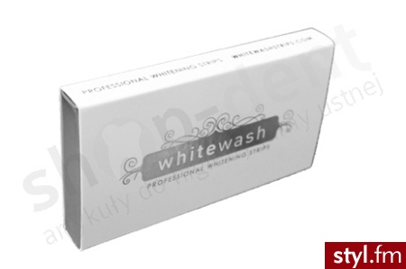WhiteWash wybielające paski do zębów 28 szt - Paski Dodatki Moda