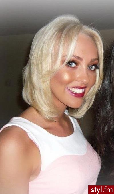 Blond Rozpuszczone Proste Na co dzień Krótkie Fryzury