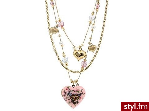 3 różne łańcuszki - Betsey Johnson - 54$ - Pozostałe Dodatki Moda