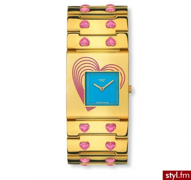 Zegarek Swatch zaprojektowany przez indyjskiego projektanta Manisha Arory. Kupisz go za 885 zł ;) - Gadżety Inne Moda