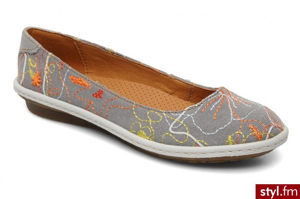 Art BALERINKI LONDON 805 BY (Multikolor) - Balerinki Buty Moda