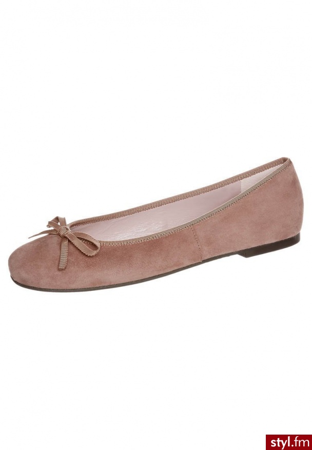 Pretty Ballerinas ANGELIS RODE Baleriny brązowy (40763 Angelis) - Balerinki Buty Moda