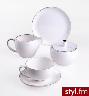 Vialli Design zestaw porcelany Bone China do kawy 6/20 5901638720191 - Pozostałe Biżuteria Moda