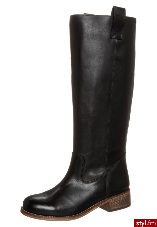 Jonnys Kozaki czarny (7416-N) - Kozaki Buty Moda