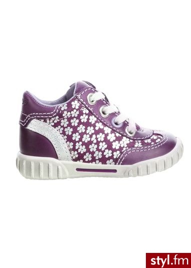 ECCO Buty sportowe mimic fioletowy Buciki dla niemowląt - Sportowe Buty Moda