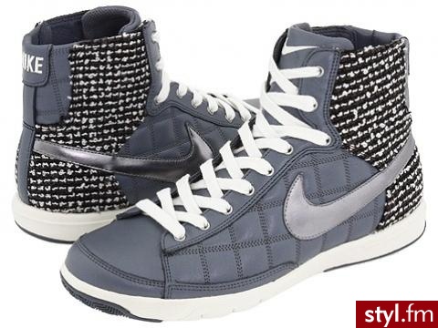 nike  Blazer Mid Plus Mtr flint - Pozostałe Buty Moda