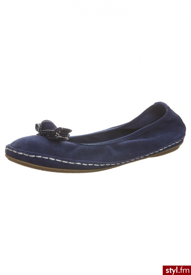 Pier One Baleriny niebieski - Balerinki Buty Moda