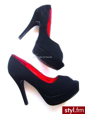 peep toes - Pozostałe Buty Moda