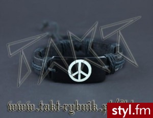 Bransoletka PEACE -9915 - Bransoletki Biżuteria Moda