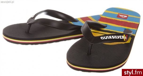 QUIKSILVER Japonki Klapki LITTLE MOLOKAI ROAM - Klapki Buty Moda
