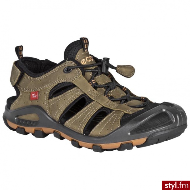 ECCO Sandały Terra VG 82101450597 Cerro Fisherman Brązowy Jasny - Sandały Buty Moda