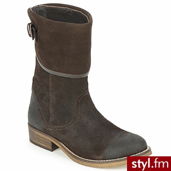 Levis BUTY 214147-705 Brown - Kozaki Buty Moda