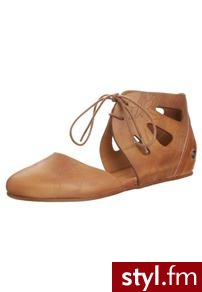 Neosens CAYETANA Baleriny z cholewką brązowy - Balerinki Buty Moda