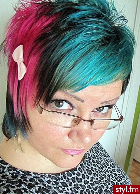EMO Alternatywne Średnie Fryzury