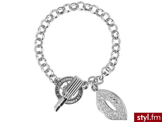Srebrna bransoletka od Lulu Guinness - 85 GBP - Pozostałe Dodatki Moda