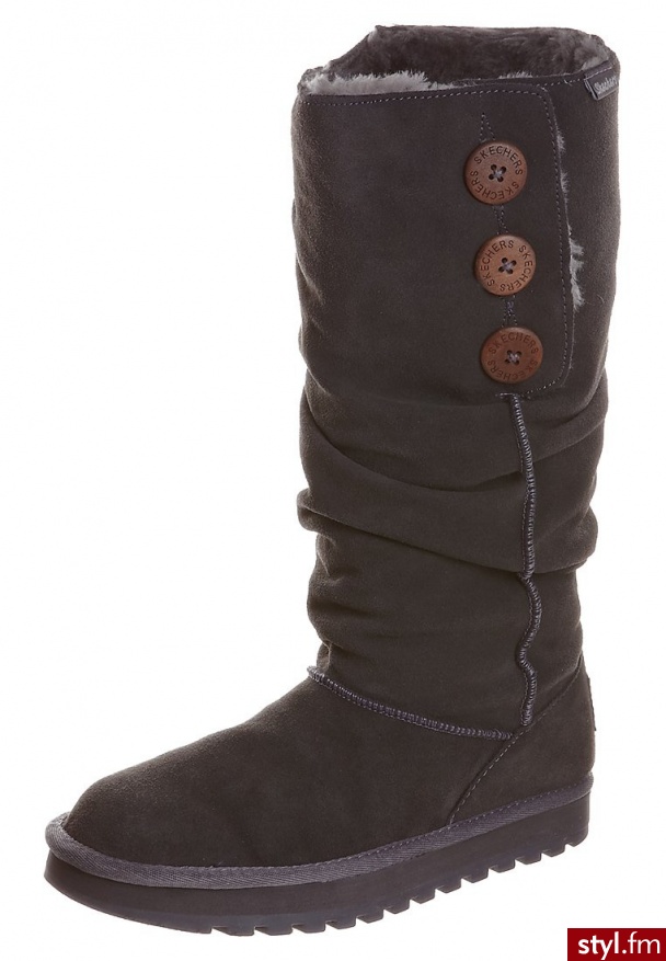 Skechers KEEPSAKES Śniegowce szary - Pozostałe Buty Moda