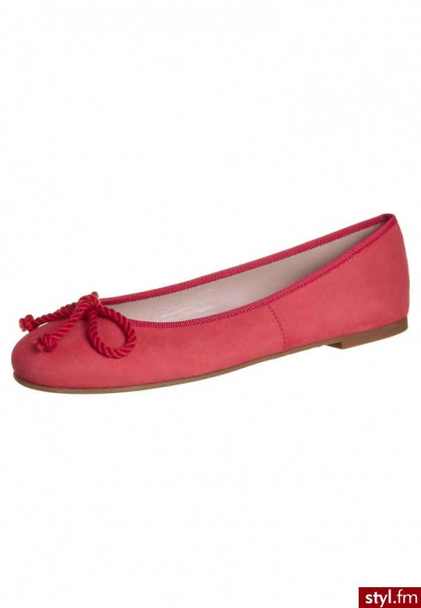 Pretty Ballerinas NAKA Baleriny czerwony - Balerinki Buty Moda