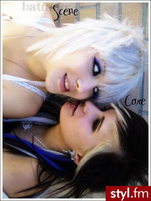 EMO Alternatywne Średnie Fryzury