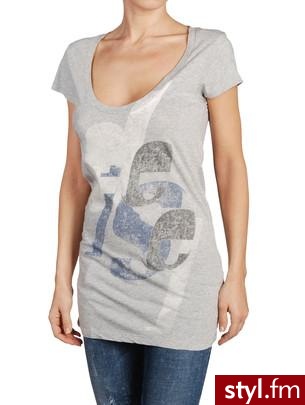 bluzka disel, cena 35 euro, kolor szary ;DD - Pozostałe Ciuchy Moda