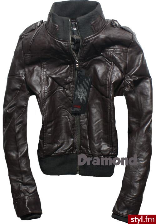 NOWA UROCZA SKÓRA STÓJKA KURTKA SKÓRZANA L (1034299362) moda.allegro - Allegro.pl - aukcje internetowe, bezpieczne zakupy. Pobrano ze strony: http://moda.allegro.pl/item1034299362_nowa_urocza_skora_stojka_kurtka_skorzana_l.html - Pozostałe Ciuchy Moda