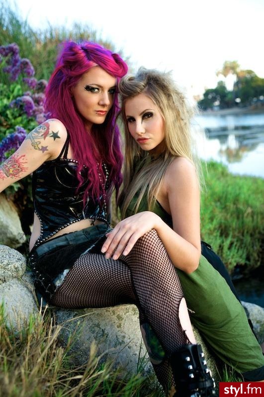 ? - Punk Rock Alternatywne Średnie Fryzury