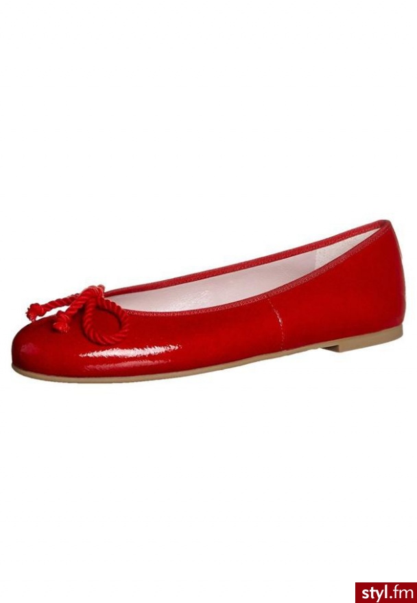 Pretty Ballerinas KLEE Baleriny czerwony - Balerinki Buty Moda