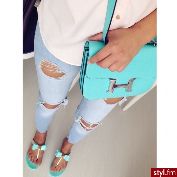 Jeansy Spodnie Moda