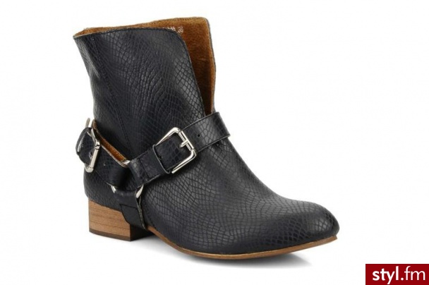 Friis &amp; company PÓŁBUTY I BOTKI BEANETH BY FRIIS &AMP; COMPANY (Czarny) - Botki Buty Moda