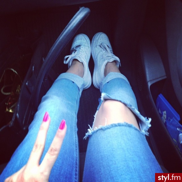 Jeansy Spodnie Moda