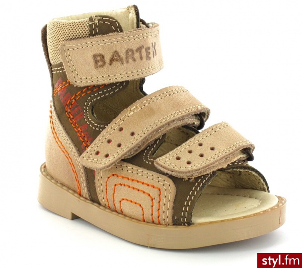 Bartek Sandały dziecięce profilaktyczne (51269/345) - Sandały Buty Moda