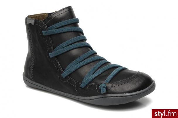 Camper Półbuty i botki Peu Cami 46104 Czarny - Botki Buty Moda
