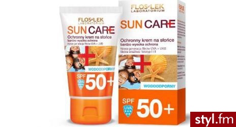 FlosLek Sun Care Ochronny krem na słońce SPF50+ bardzo wysoka ochrona UVA/UVB 50 ml - Emu Buty Moda