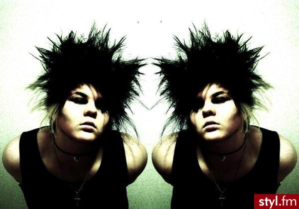 EMO Alternatywne Średnie Fryzury