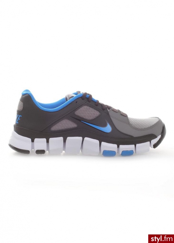 NIKE Buty sportowe flex show tr szary, niebieski - Sportowe Buty Moda