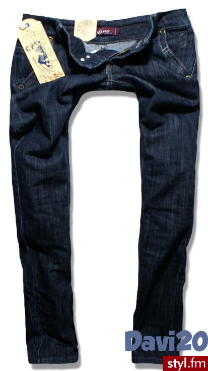 jeansy. Pobrano ze strony: http://allegro.pl/item964218620_nowe_hitowe_spodnie_obcisle_rurki_jeansy_40.html - Pozostałe Ciuchy Moda